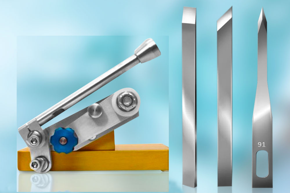 Platinum hair transplant blades